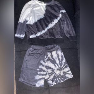 SHEIN Toddler short set